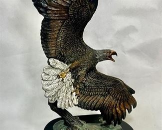 "Wind Walker" by Kitty Cantrell , 614 of 1250, Mixed Media. 11" x 7". 1996