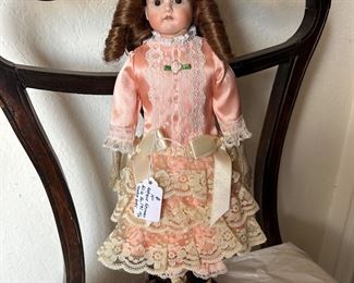 14" Antique German Alice No, 191 13/0 leather body doll