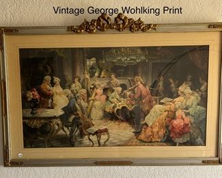 Vintage George Wohlking print