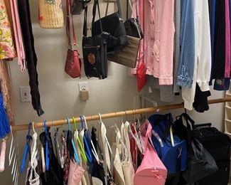 Women’s Clothes, Scarves, Purses and Bags