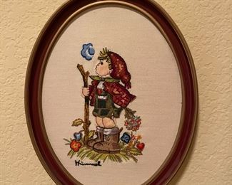 Needlepoint Hummel Art