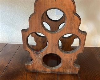 Wood Wine Holder