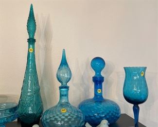 Colored Genie Bottles