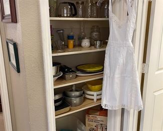 Small Appliances, Tupperware, Cookware, Canning Jars, etc.