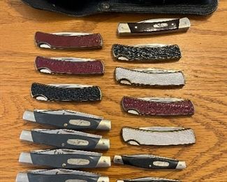 Many Buck Knives 