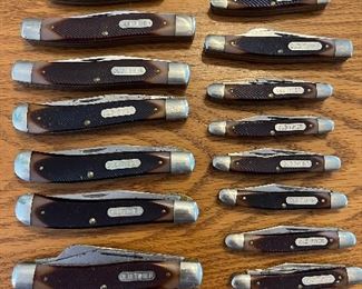 Many Old timer knives 