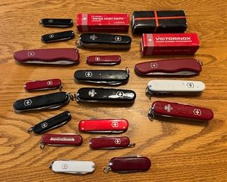Vintage Swiss Army knives if you, Boy Scout edition knives