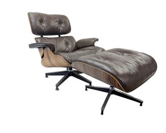 MidCentury  Chair and ottoman