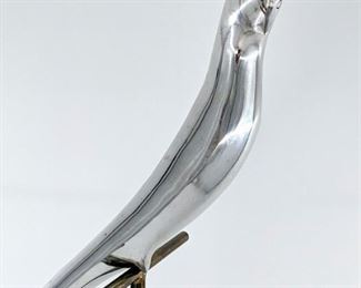 Midcentury bird statue