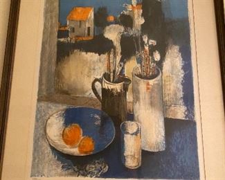 Collectors guild lithograph by Pierre Bisiaux