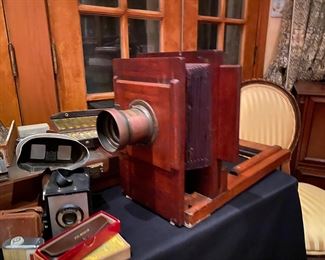 Wet plate camera 