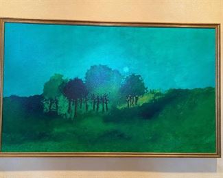 Lamar Briggs oil painting