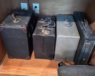 Cine-Kodak Special II Camera, AO Performer Delinascope, Kodascope Model K-75 