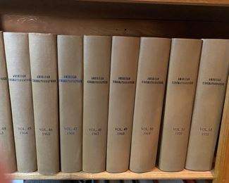 American Cinematographer bound copies 