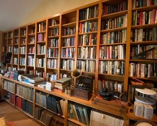 Hollywood book collection, bound sets of magazine collections, American Cinematographer, Skin Diver, Treasure Hunter, International Photographer,  