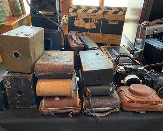 Cameras- Brownies, Polaroids, 35mm,