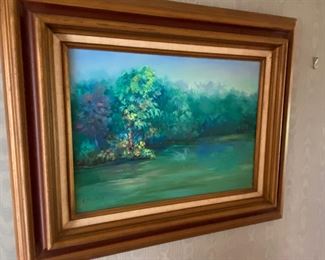 Fannie Pearce oil painting