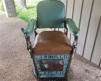 Emil J. Paidar Company, Chicago  barber chair