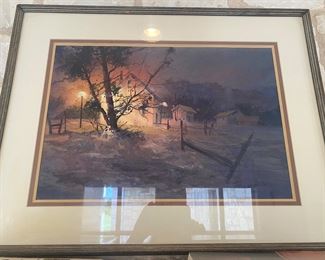 Original watercolor by Tom Lynch