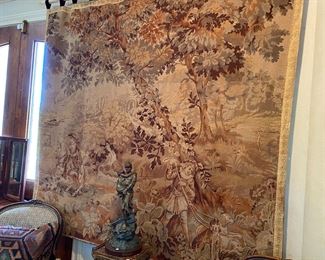 Aubusson tapestry of the Hudson 19th century