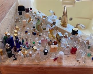 Perfume bottle collection