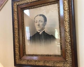 Antique Portrait - Beautiful Frame