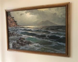 Painting - Mount Vesuvius