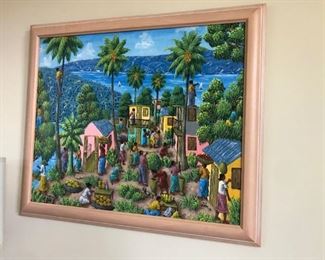Haitian Painting - L. Y Alaby