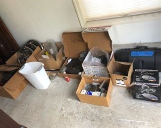 1966 Corvette Parts - Holley Hi-Performance Carburator, Hub Caps, Air Cleaner Lid, Fuel, Ammeter & Temperature Gauges, Park & Signal Lamps