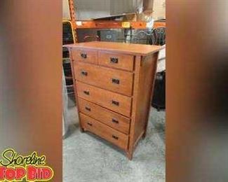 5Drawer Tall Dresser Chest