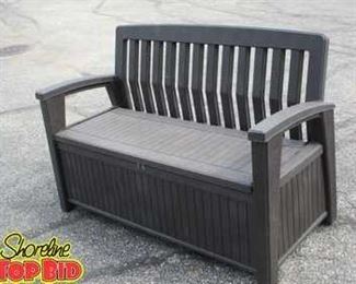 Outdoor Storage Chest Bench