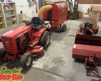 Wheel Horse Tractor With 10 Hp Kohler Motor just tuned up, Runs great