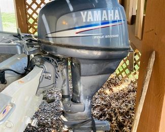 2002 14 ft. Lowe Sea Nymph V with Yamaha 4 Stroke, 25HP outboard, 3 seats, trolling motor, trailer, with titles. 