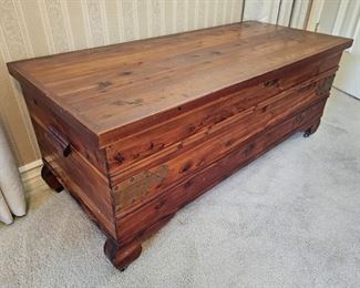 35.  $225.00. Blanket cedar chest.   Brand:  ER Co.  18" x 45" x 20" 
