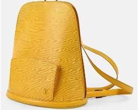 LOUIS VUITTON Yellow Epi Coblanc Leather Backpack