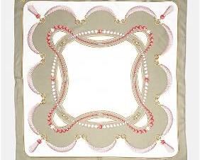 CARTIER Must De Cartier Paris Silk Scarf