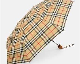 BURBERRY Nova Check Umbrella With Cover