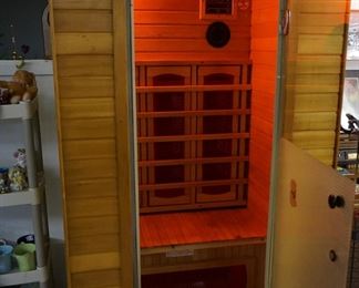 2 PERSON SAUNA w/BLUETOOTH