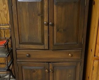 DARK WOOD HUTCH YOU GOT ROOM FOR 