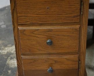 SMALL THREE DRAWER TABLE