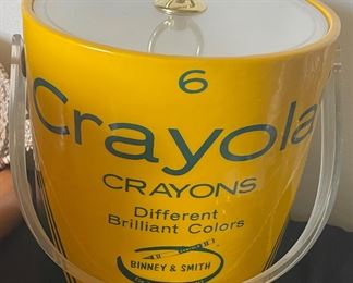 Vintage Crayola ice bucket