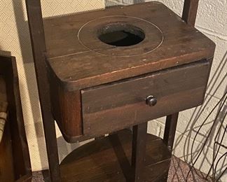 Antique ash tray holder