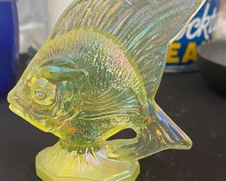Fenton glass fish
