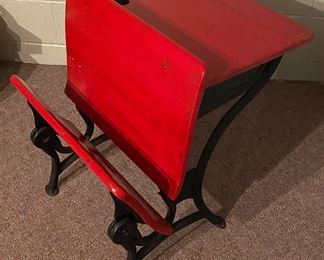 Old school desk