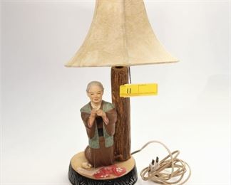 Japanese Figure Table Lamp