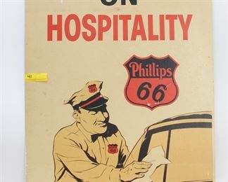 Phillips 66 Accent on Hospitality Poster