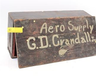 Aero Supply Wood Box