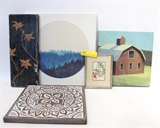 5PC Decorative Wall Art