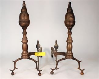 Pr. Federal Andirons