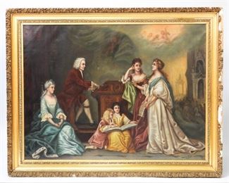 67: Alphonsine Ernst Allegorical Genre Painting